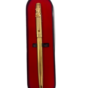 Dr. B. R. Ambedkar Premium Gold Finish Metal Ball Pen with Ashoka Emblem